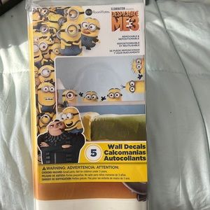 Despicable me 3 wall decals